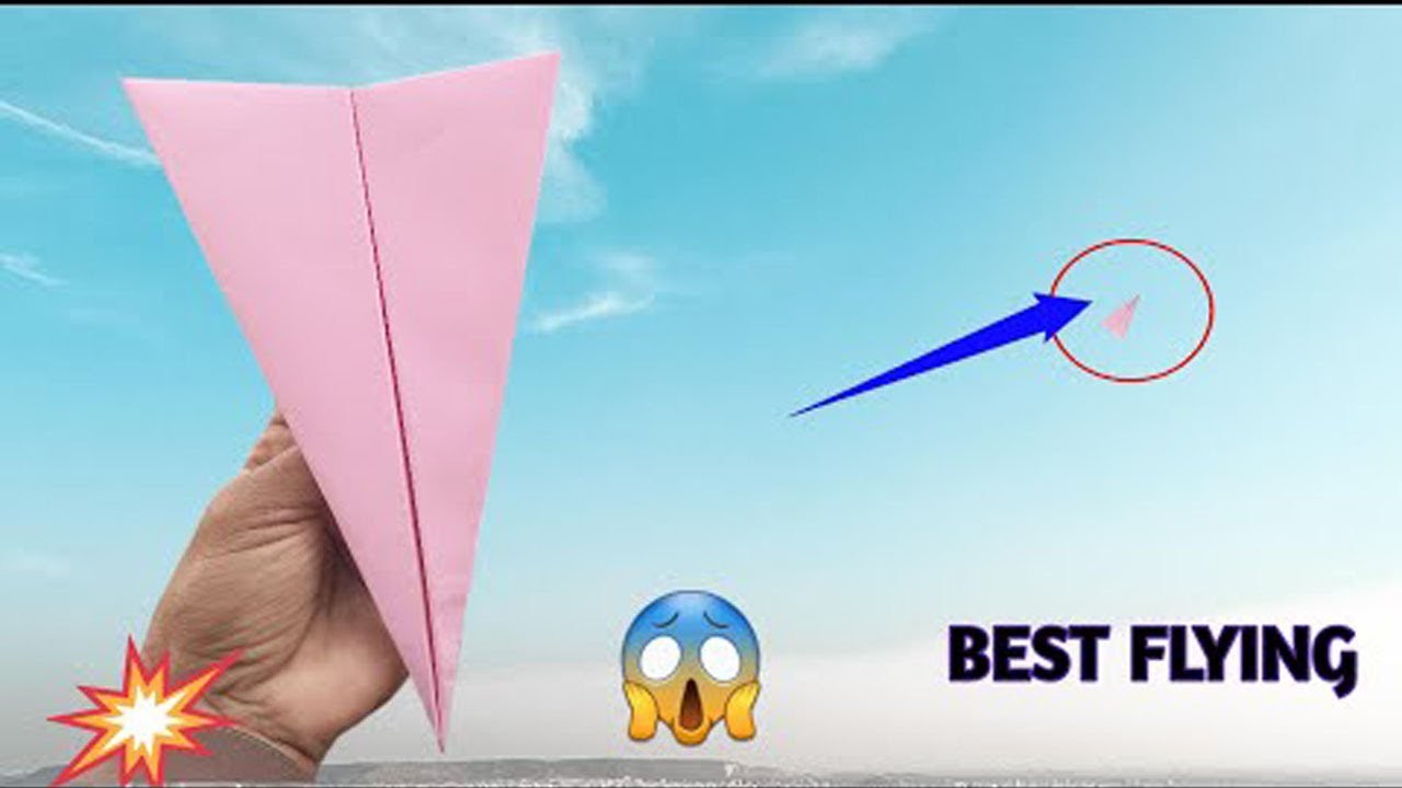 How to Make a Paper Airplane | Simple Design Flies Far