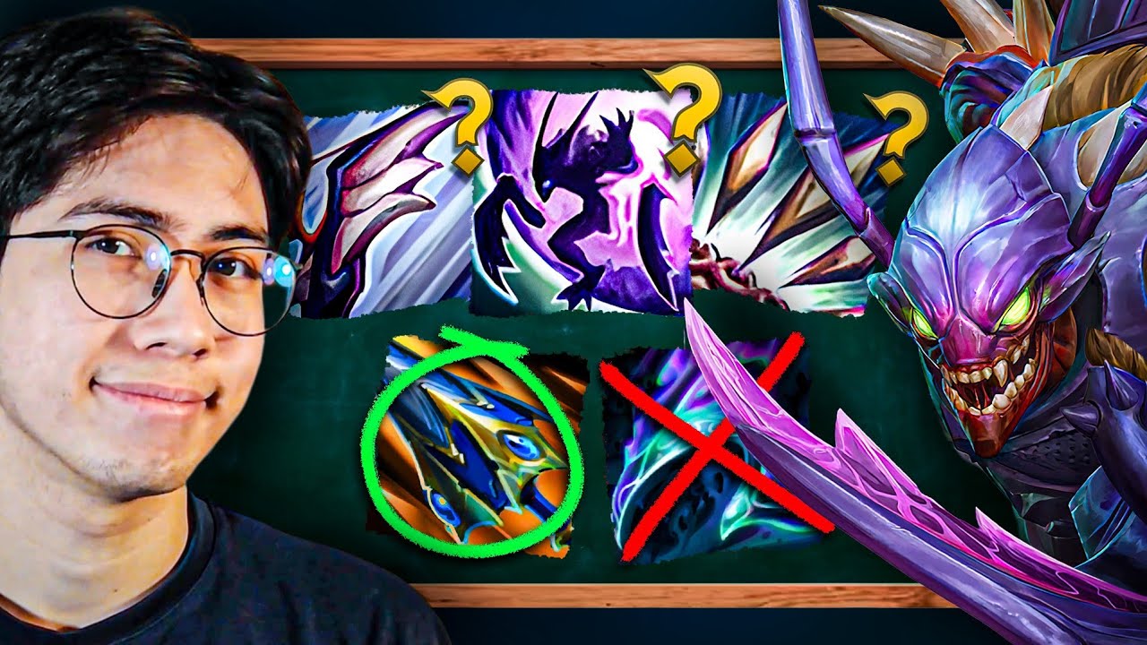 The RANK 1 KHA'ZIX teaches me how to play his champ. — Rank 1 Kha Collab ft. @Tinjus
