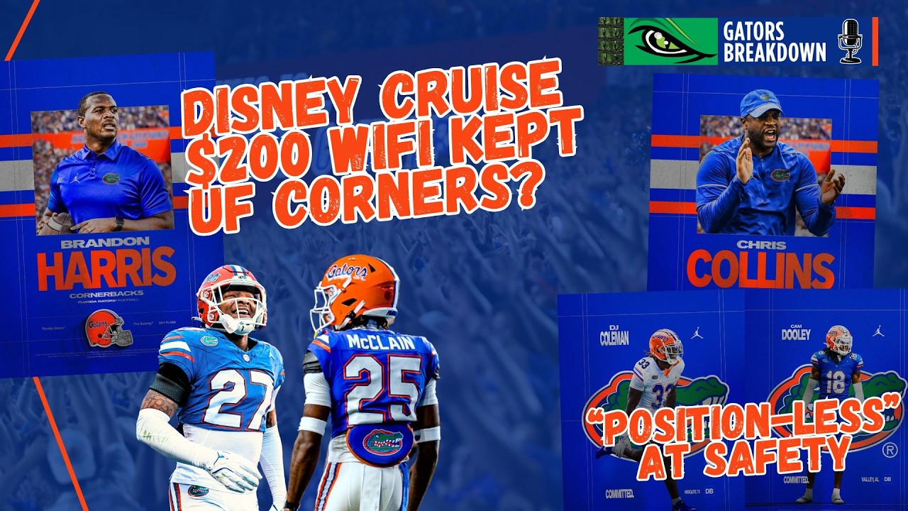 $200 Wi-Fi & a Mission: How Brandon Harris Kept UF CBs + Chris Collins' Position-Less Philosophy