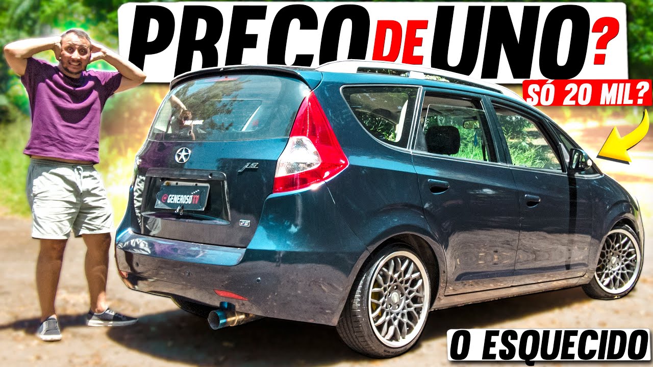 SÓ 20 MIL? UM CARRO BARATISSÍMO 7 LUGARES CRUCIFICADO PELO PRECONCEITO😱 JAC J6
