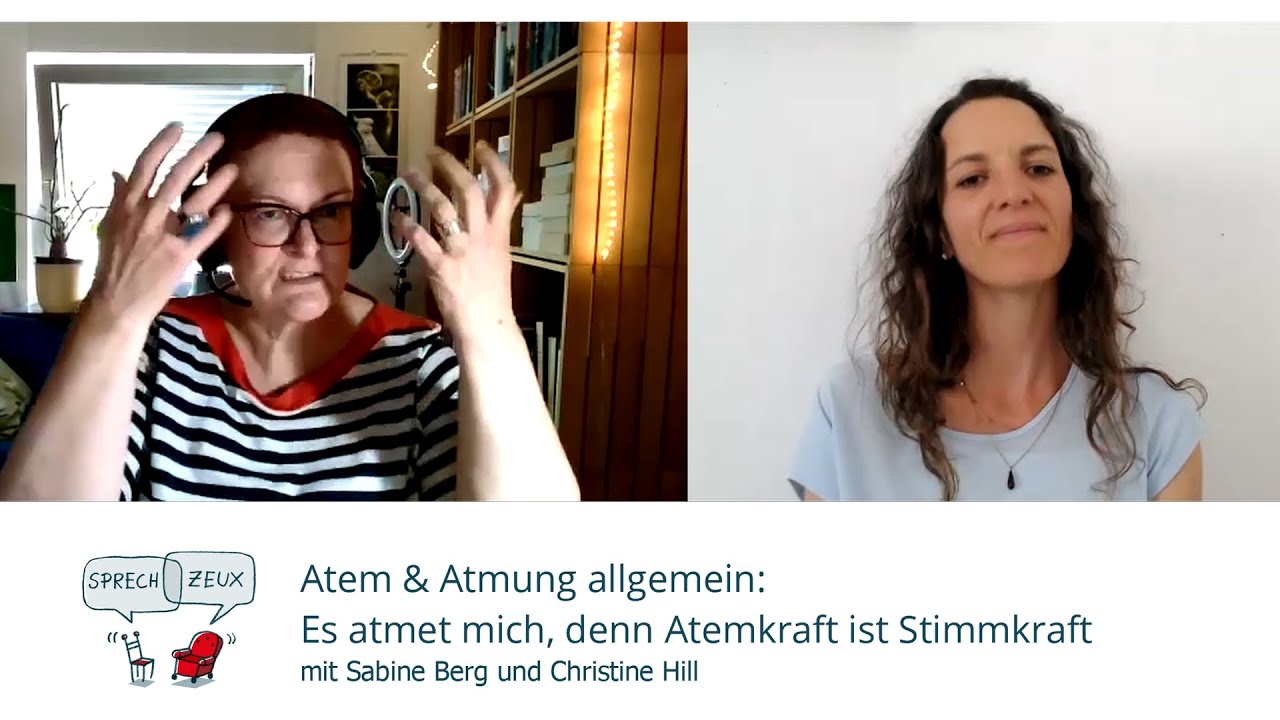 Atem & Atmung allgemein – Es atmet mich, denn Atemkraft ist Stimmkraft