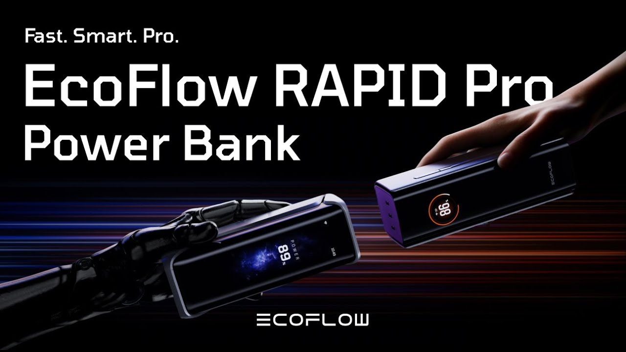 EcoFlow RAPID Pro Power Bank | Fast. Smart. Pro.