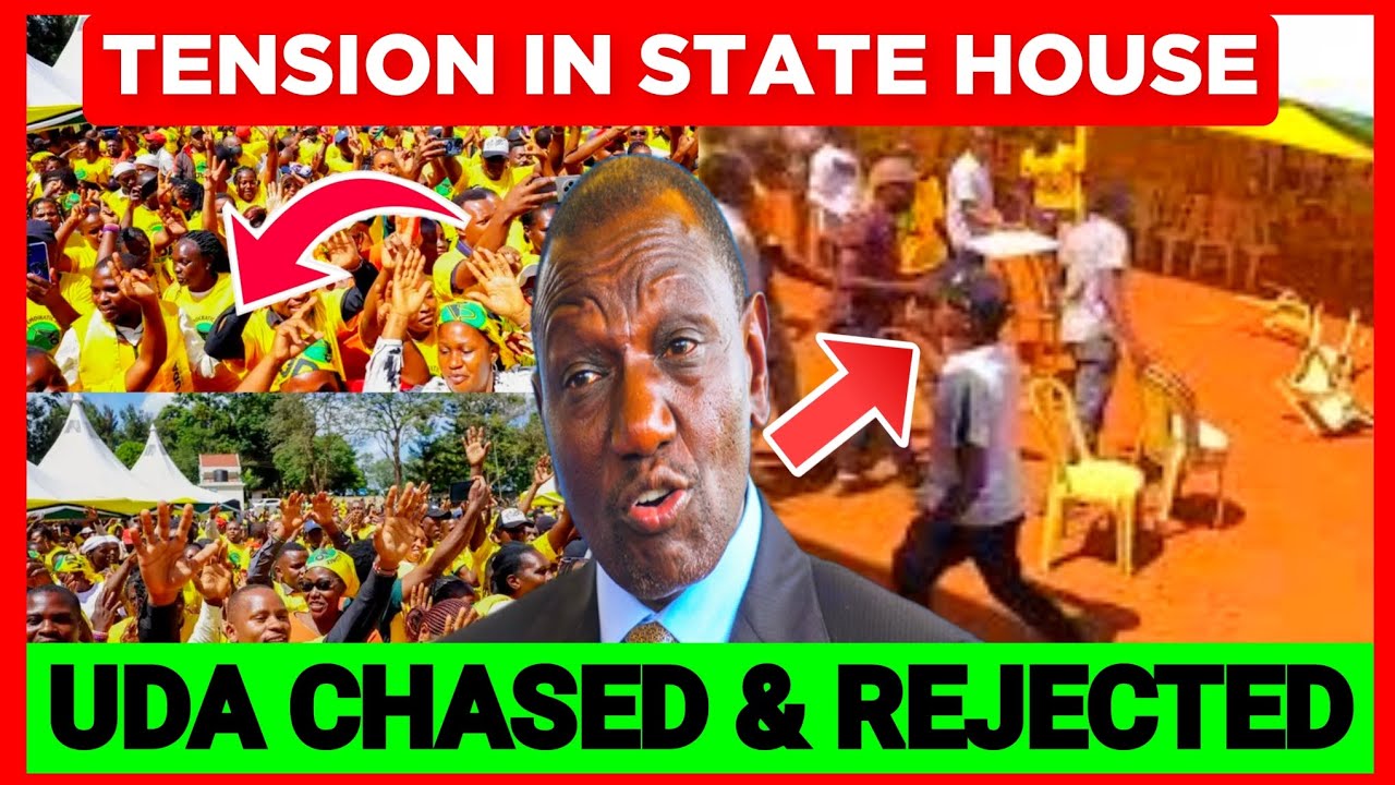 Ruto Finished! Panic in State house as Chaos Erupt in UDA Meeting in Bungoma, Ground ni Kubaya