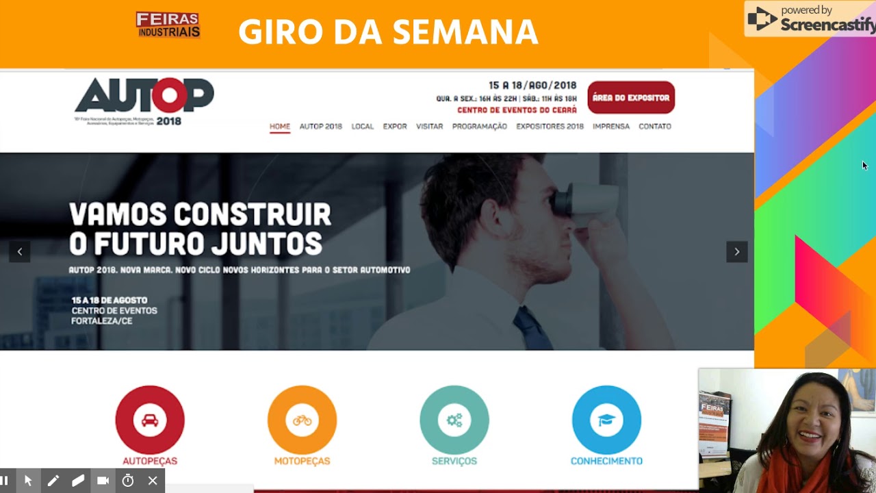 Feiras da Ind&uacute;stria: Giro da Semana -