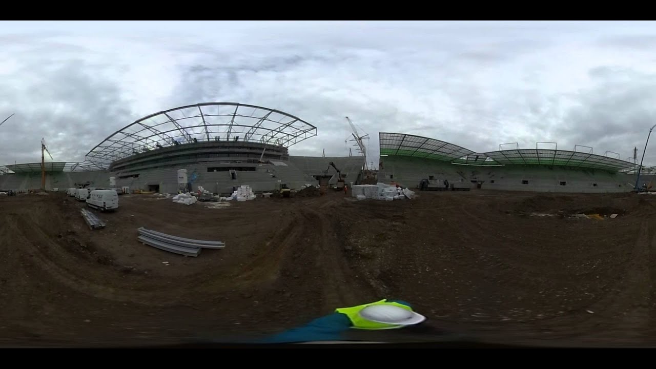 Geniales 360-Grad-Video vom neuen Rapid-Allianz-Stadion!