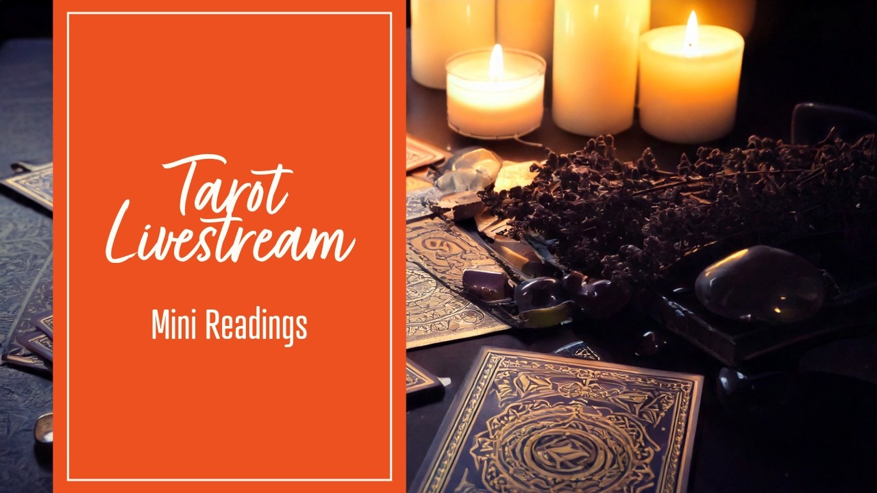 ✨ Tarot Livestream!  Come Hang Out & Get a Mini Reading✨
