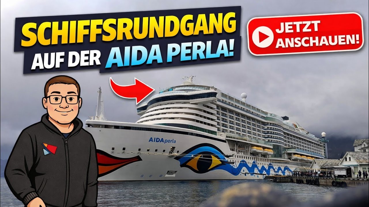 AIDAperla: der Schiffsrundgang mit allen Highlights!
