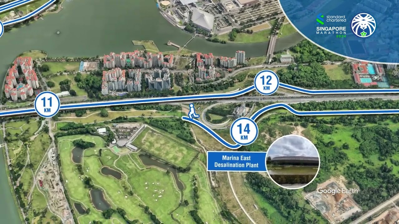 SCSM2024 Course Route | Half Marathon 21.1KM