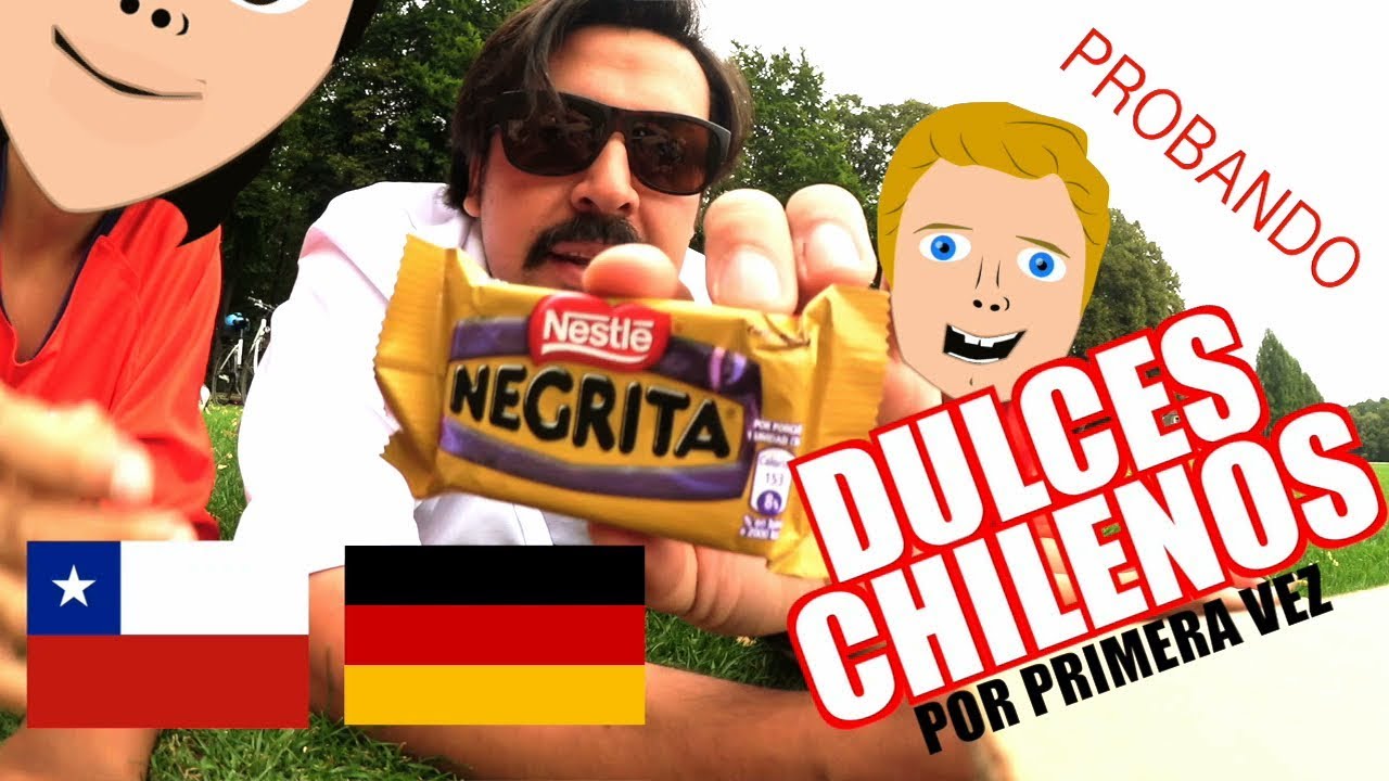 🟡 PROBANDO Dulces CHILENOS en ALEMANIA 🍫🍬🍭
