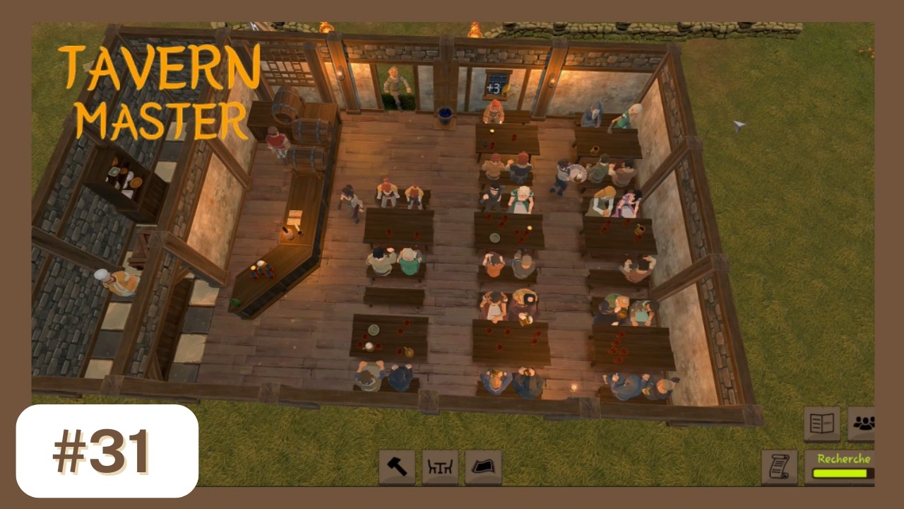 Tavern Master #30 Je débloque le sous-sol !