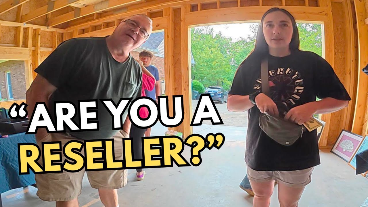 Этот вопрос о гаражной распродаже всегда заставляет нас нервничать