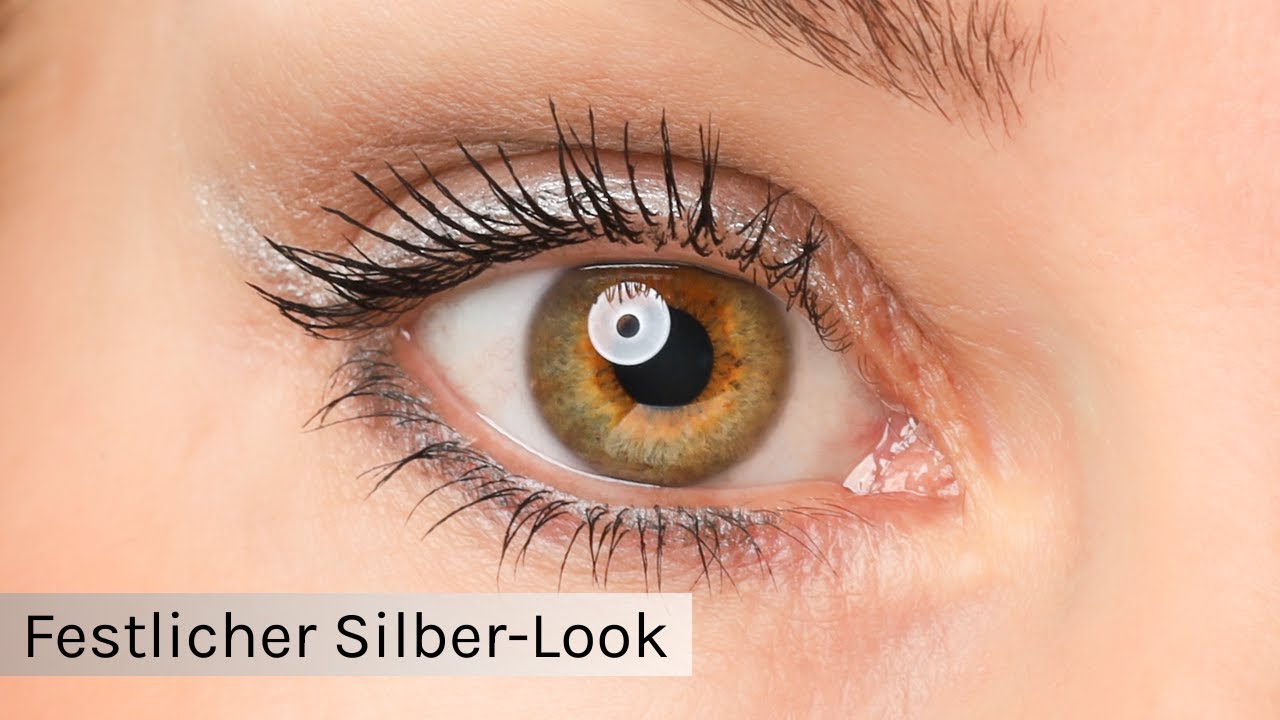 Silber f&uuml;r strahlende Augen - Dein Festtagslook🩶✨