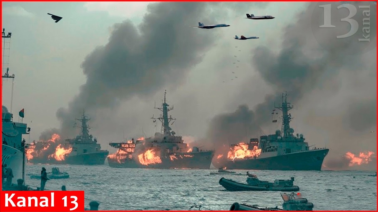 İranın bütün donanması MƏHV EDİLDİ: 200 qırıcı və bombardmançı təyyarələr ilə HÜCUM EDİLDİ