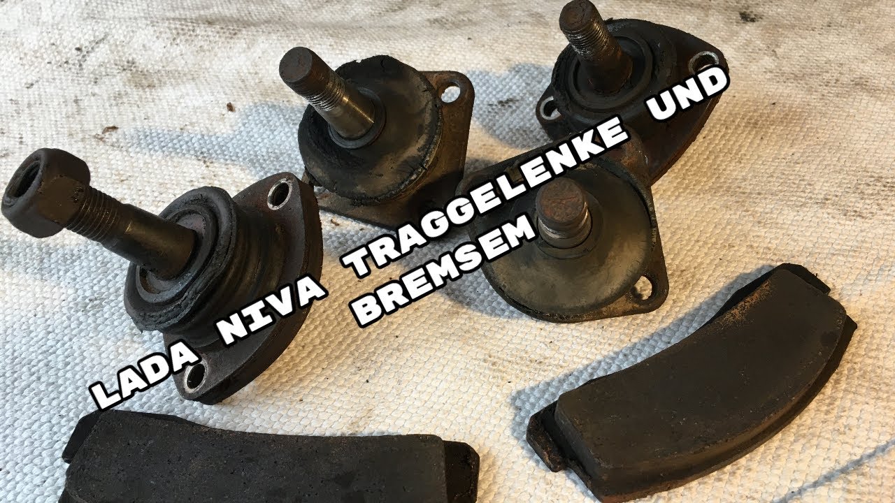 Lada Niva Traggelenke und Vordere Bremse.