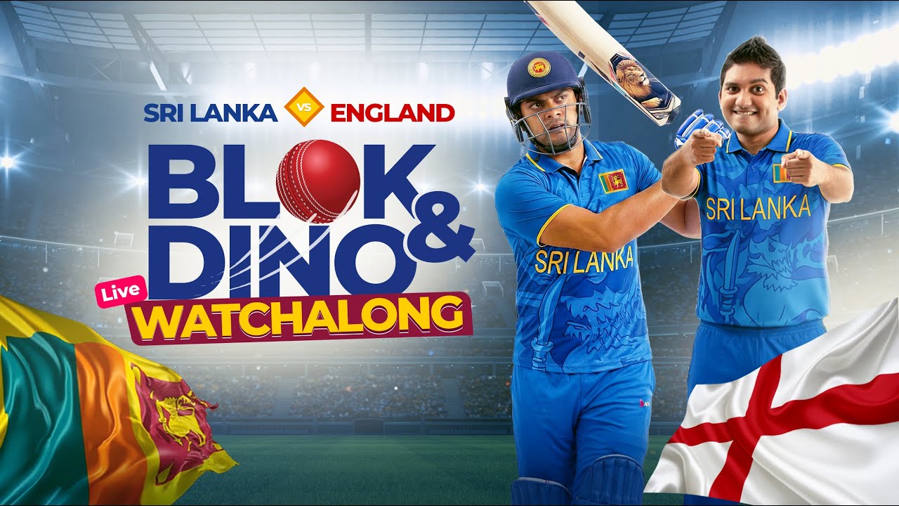 SL vs ENG 2nd T20I | Live Watchalong with Blok & Dino