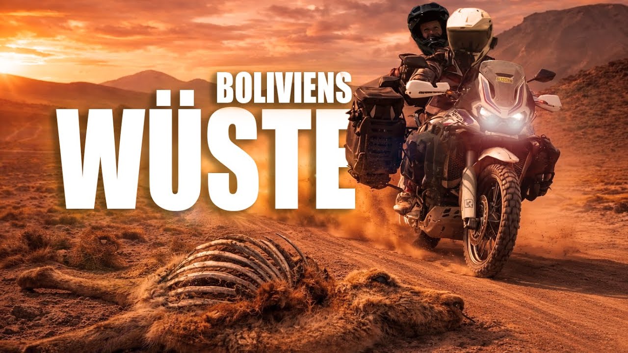 Motorradtour durch Boliviens Wüste - Das härteste Abenteuer unserer Reise! Doku [EP.21]