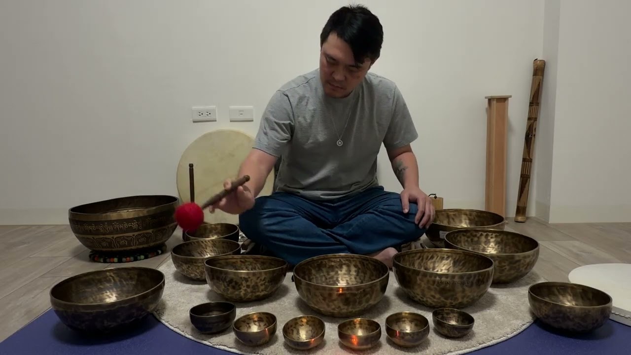 DAY 21 頌缽聲音療癒｜站在自己這邊・穩定神經系統Singing Bowl Sound Healing | Stand on Your Side | Nervous System Calm