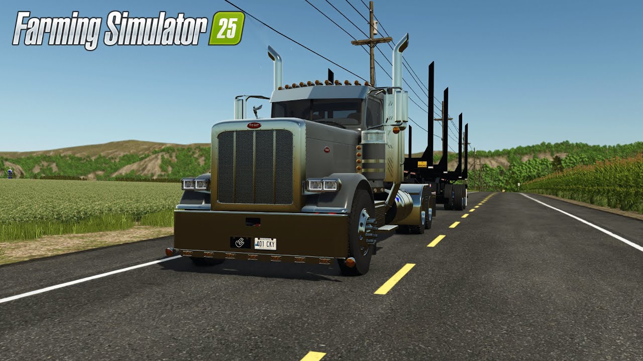Judith Plains Montana Time to finish this track and move to the next (FS25) 🌲🚚