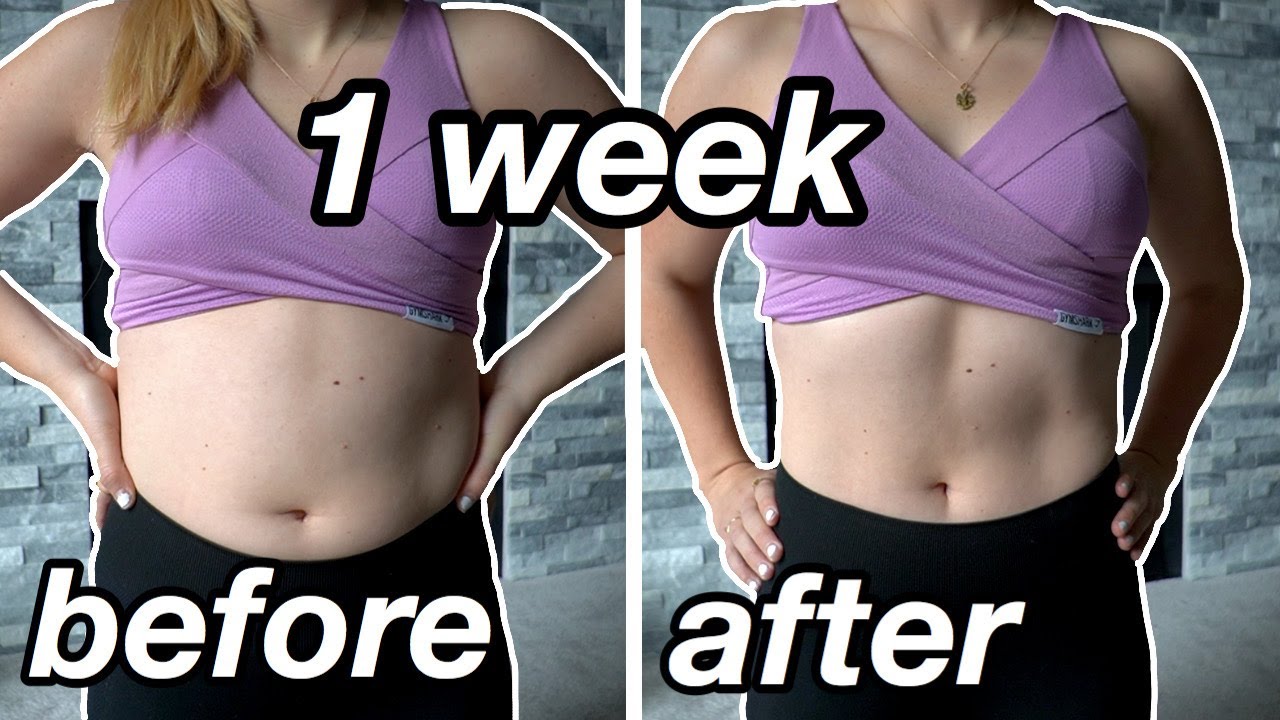 TRYING TO GET ABS IN 1 WEEK | I followed Pamela Reif's Six Pack Ab Workout & my abs are CRYING