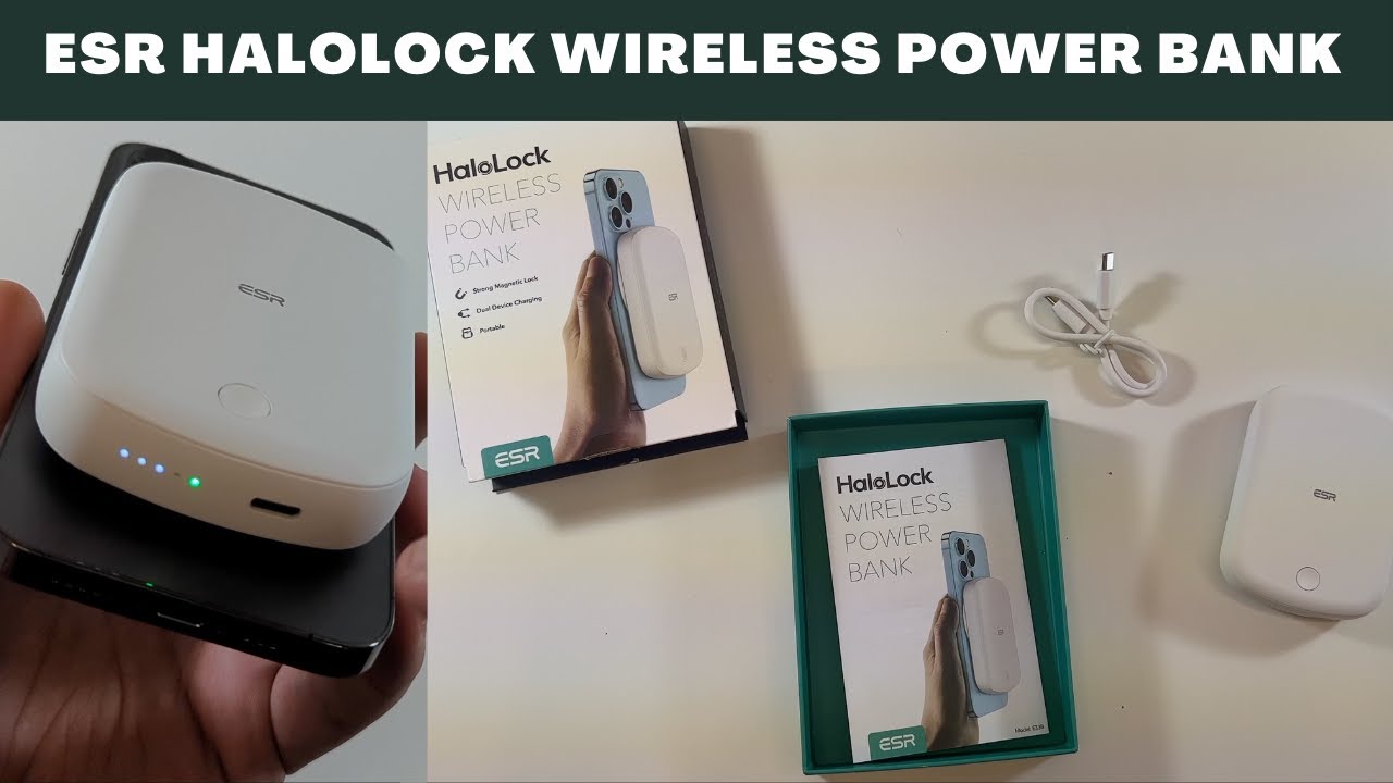 ESR Halolock Wireless Power Bank Review