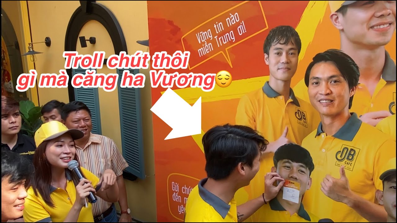 TUẤN ANH troll MINH VƯƠNG & cái kết dí dỏm trong dịp cafe Ông Bầu góp 1 lời chúc=16k #ủnghộmiềnTrung