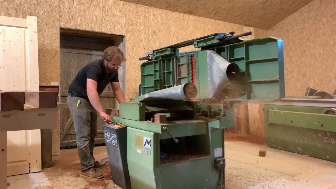 Fabrication d'une fenêtre en bois SIPO # 1ere Partie: préparation des bois