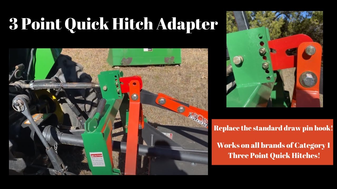 3 Point Quick Hitch Adapter