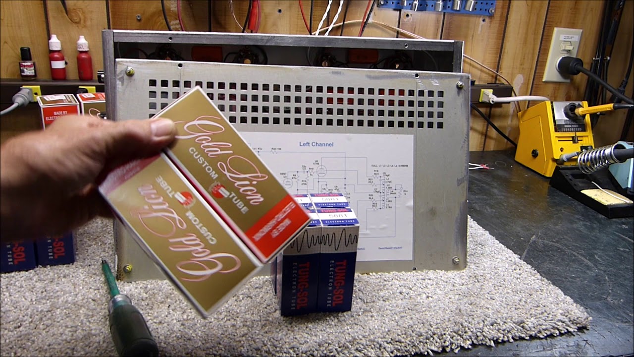 Gold Lion KT66 vs Tung Sol 5881 Williamson Amplifier With Acrosound Output Transformers, Part-1 of 2