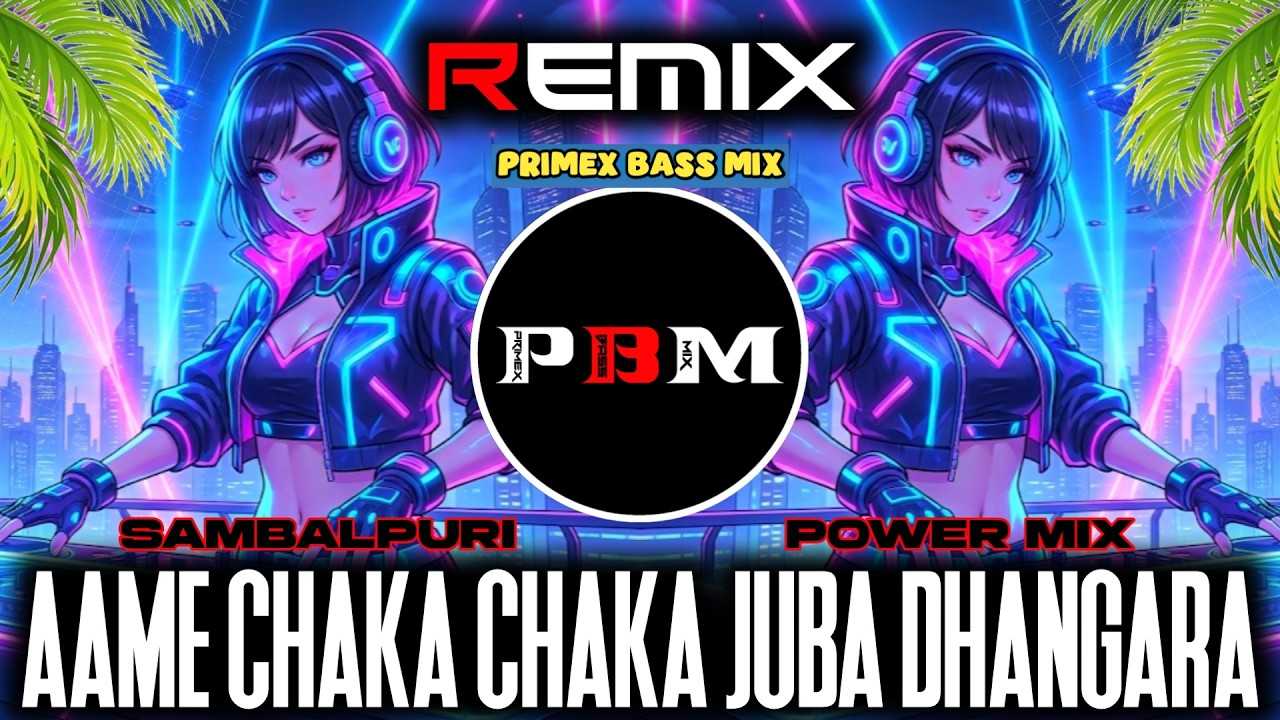 Aame Chaka Chaka Juba Dhangara DJ Song | Sambalpuri Remix|DJBadalX DJGuddu | Badal Rimix Official_09