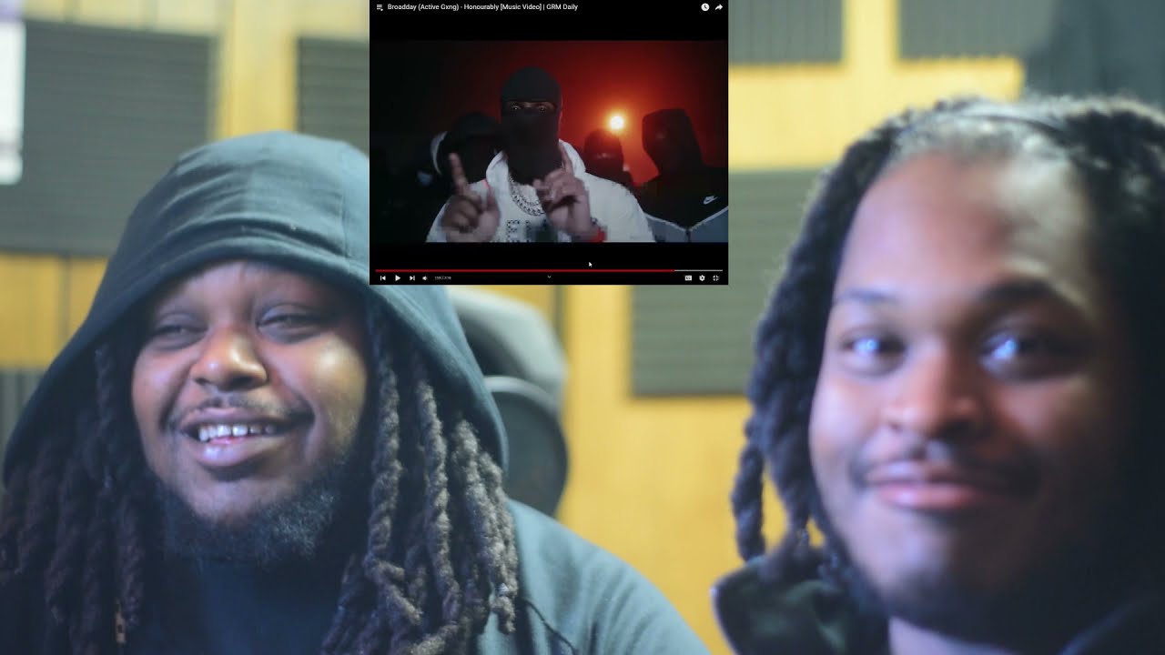 #GuerrillaGang | Broadday (Active Gxng) - Honourably [Music Video] GRM Daily American Bros Reaction