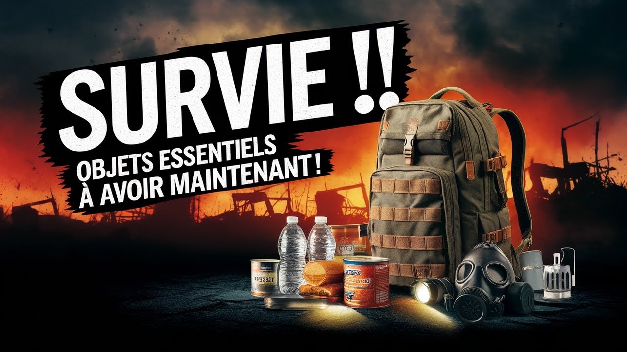 25 OBJETS ESSENTIELS de Survie que Vous DEVEZ Avoir IMMEDIATEMENT