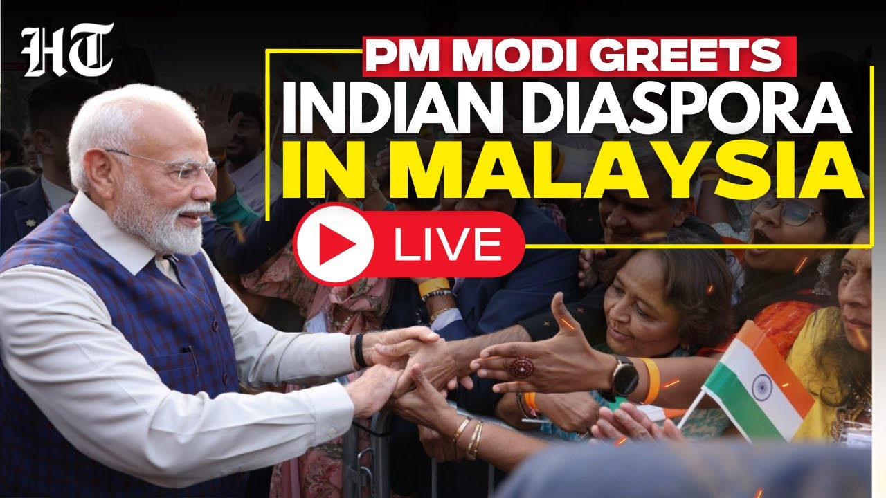 LIVE: PM Modi, Anwar Ibrahim Address Indian Diaspora at MIECC in Kuala Lumpur, Malaysia