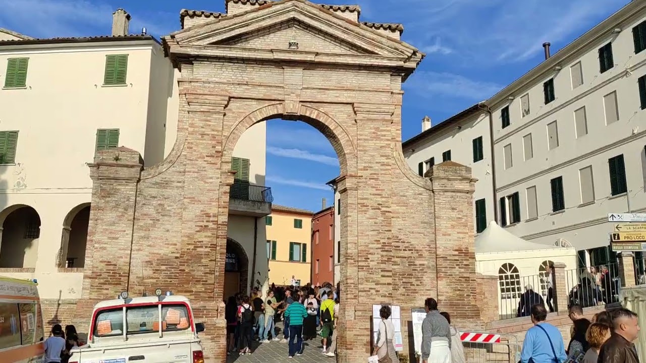 Morro  d' Alba festa del lacrima e del tartufo. Marche , Italy