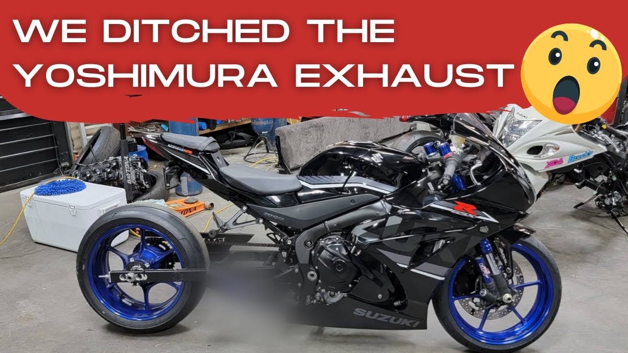 Замена выхлопной системы GSXR 1000 обеспечивает значительный прирост мощности | Moore Mafia
