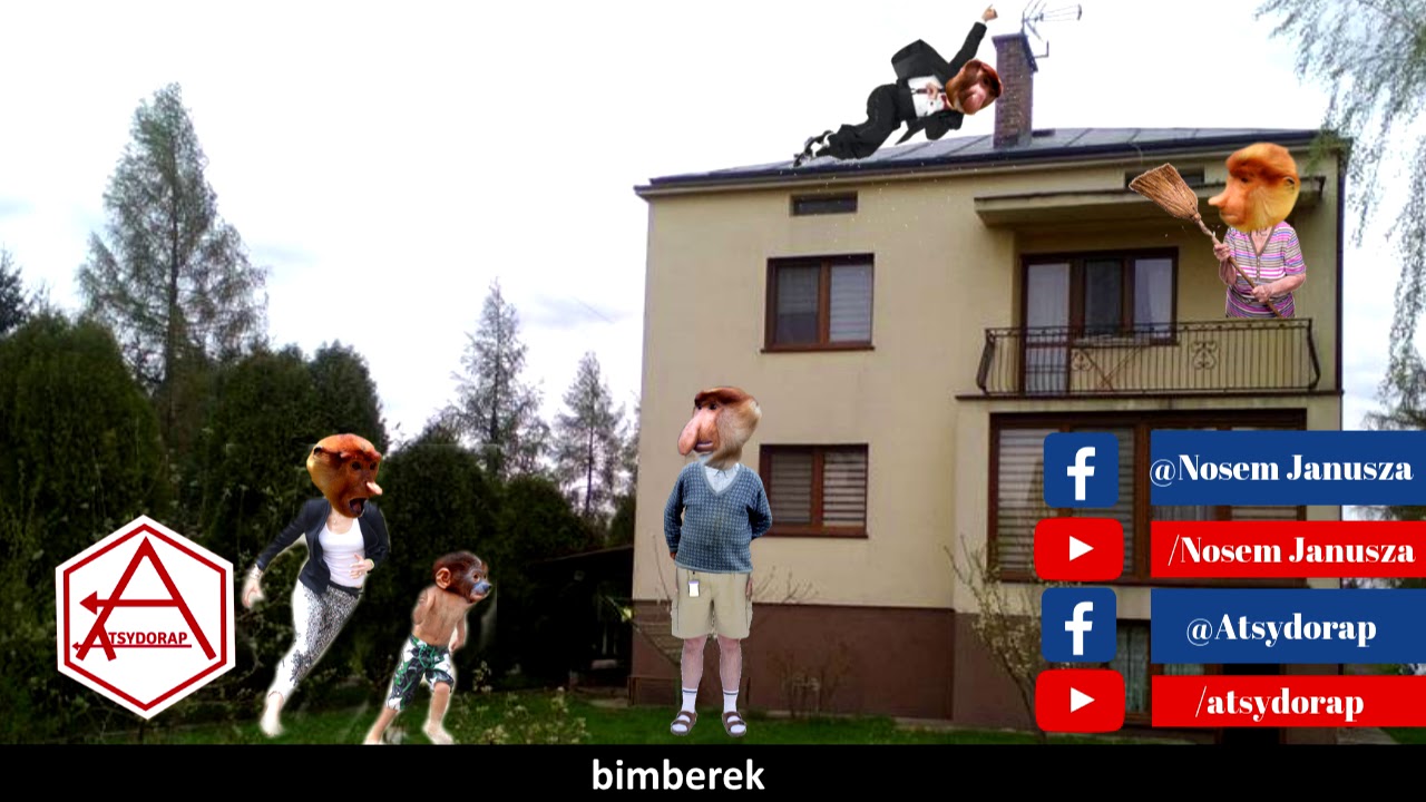TEŚCIU BIMBER PĘDZI JUŻ (Llama In My Living Room  PARODIA) feat. atsydorap | Nosem Janusza