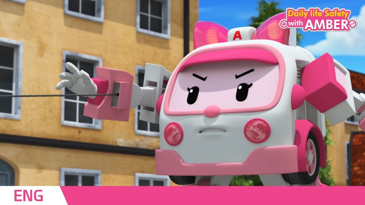 🚨 Daily life Safety with AMBER | EP 12| Robocar POLI | Kids animation