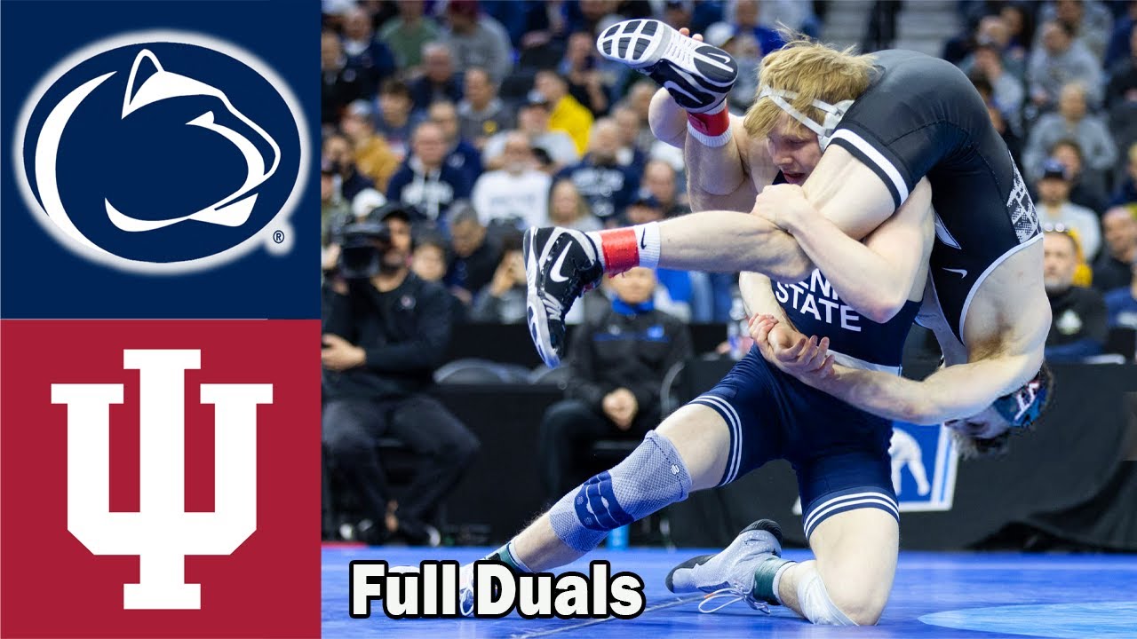 Penn State vs Indiana [FULL DUALS] | Men's College Wrestling 2026
