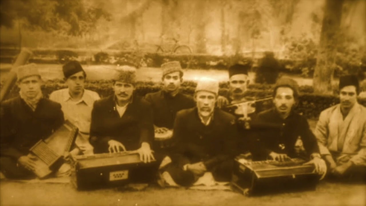 Nami Danam Che Manzil Bood. 2nd Version. (Farsi) - Fateh Ali Khan, Mubarak Ali Khan & Party c.1957