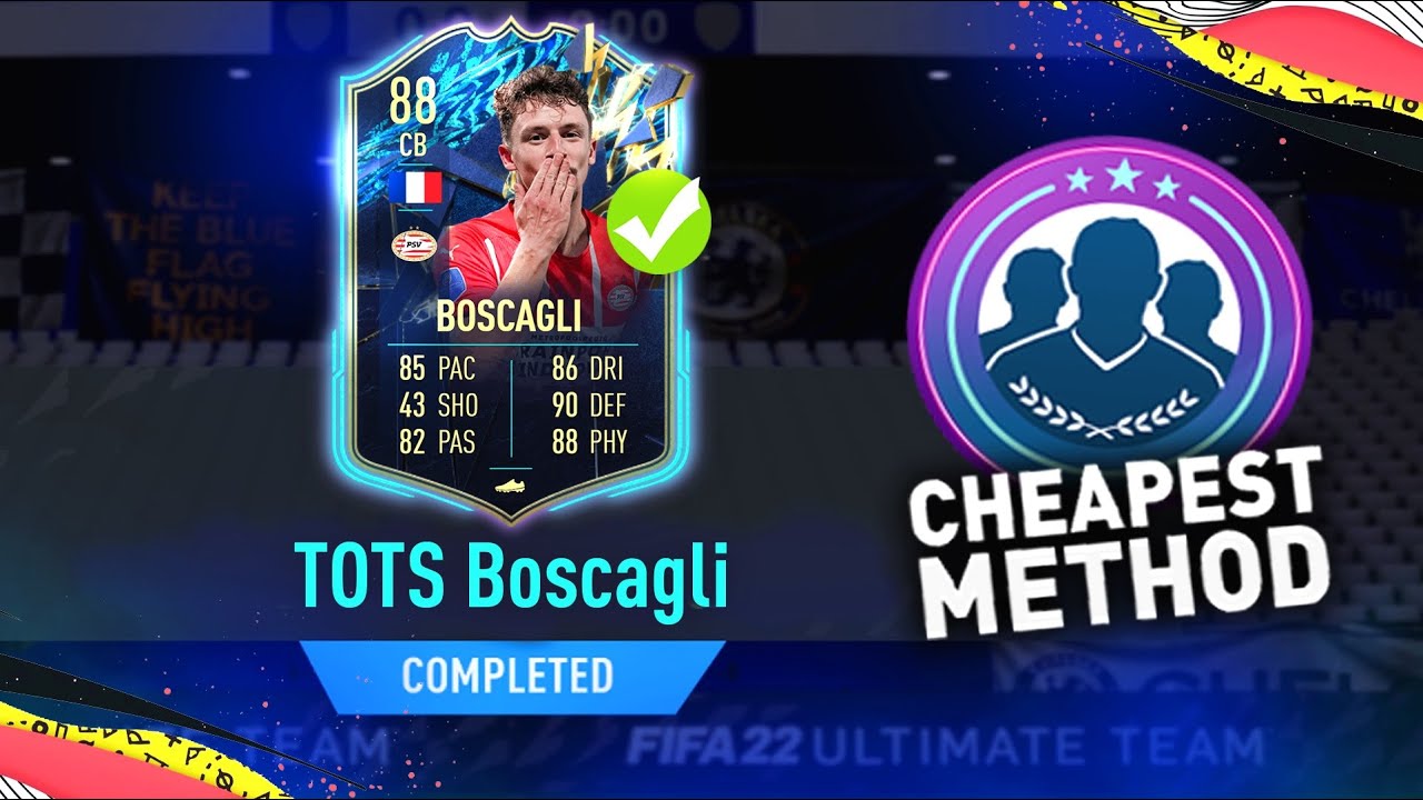 88 TOTS Boscagli SBC! (Cheapest Method) - #FIFA22​​​