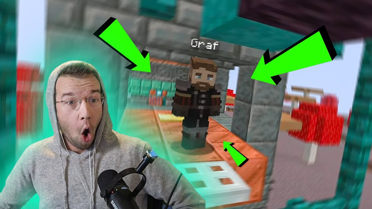 @graf OGLĄDA JAK @graf  ROBI NAJTRUDNIEJSZE SKOKI W MINECRAFT