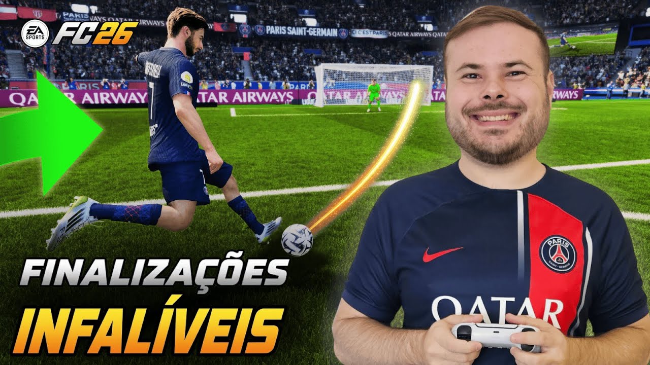 FC 26 | Descubra AS 7 MELHORES formas de FINALIZAR e NÃO ERRE MAIS GOLS! 🎯 Tutorial de Finalização 
