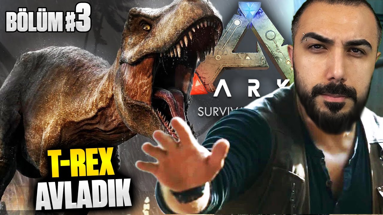 T-REX AVLADIK!! (Bölüm #3) | EKİPLE ARK SURVIVAL EVOLVED | Barış Can
