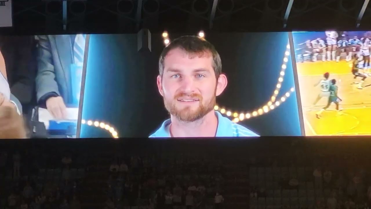 The UNC pregame presentation from starting lineups to 