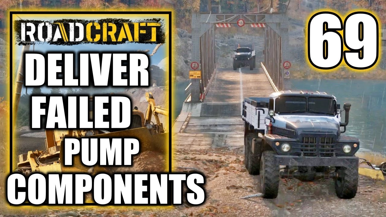 Roadcraft - Build a Road to Deliver Failed Pump Components - Walkthrough Part 69