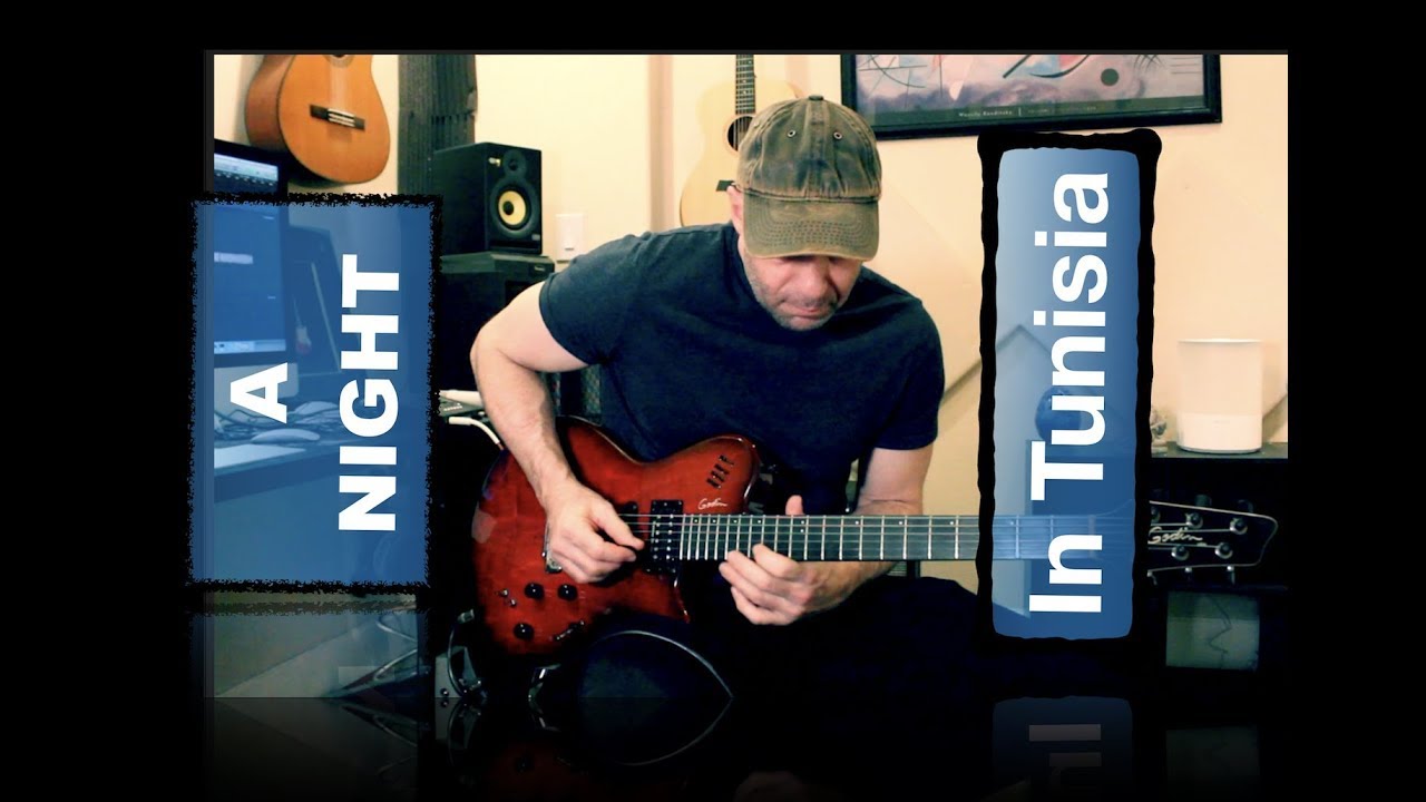 Jazz Guitar with Looper pedal,  'A Night in Tunisia' Dizzy Gillespie