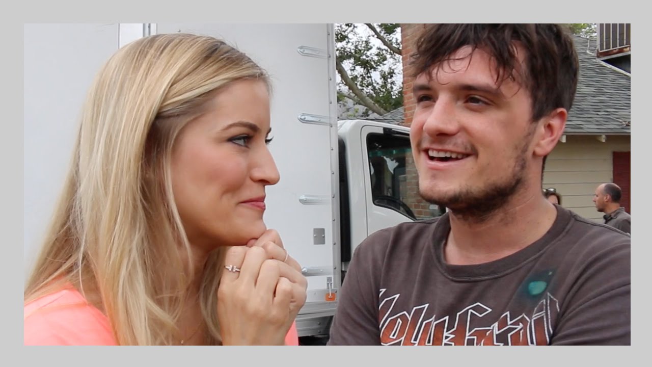 Josh Hutcherson - Behind the Scenes of The Rusted | iJustine
