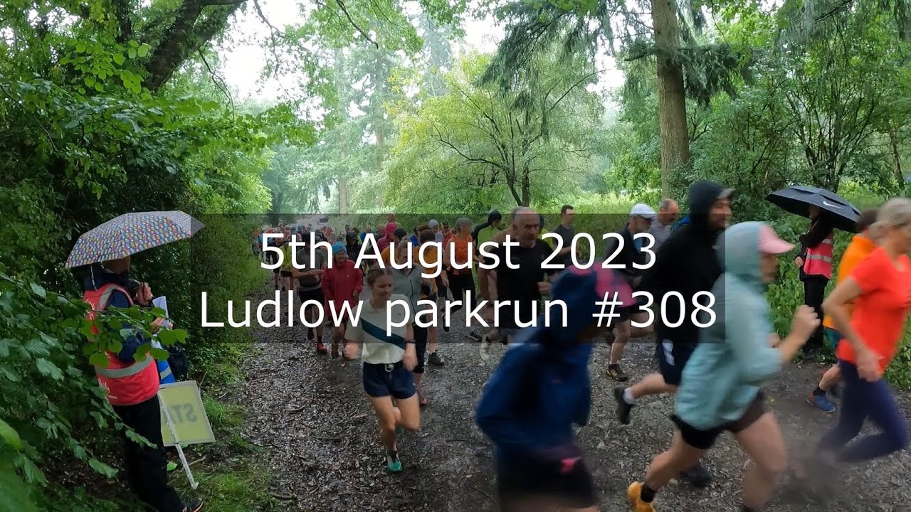 Ludlow parkrun, #308 - August 5th 2023 (fast)