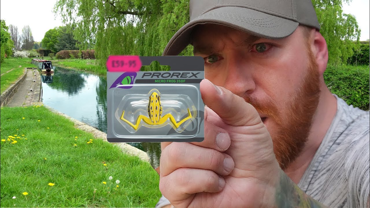 Worlds Most Expensive Micro Frog! Will It Catch a Canal Monster?!