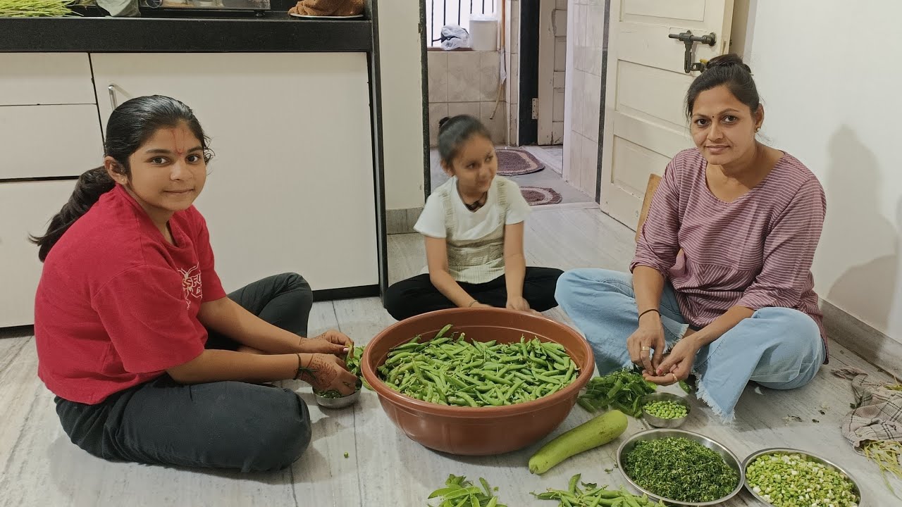 મહિના હાટુ વટાણા નો સ્ટોક કર્યો | mahina hatu vtana no stock kryo | PRAGNA COOK AND VLOG|VIRALVLOG |