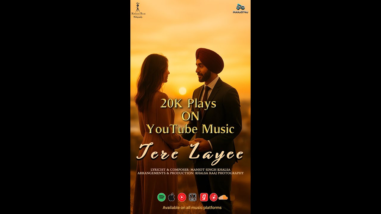 Tere Layee - Trending Shorts | Punjabi Soulful Song | Punjabi Romantic Song | Manjot Singh Khalsa